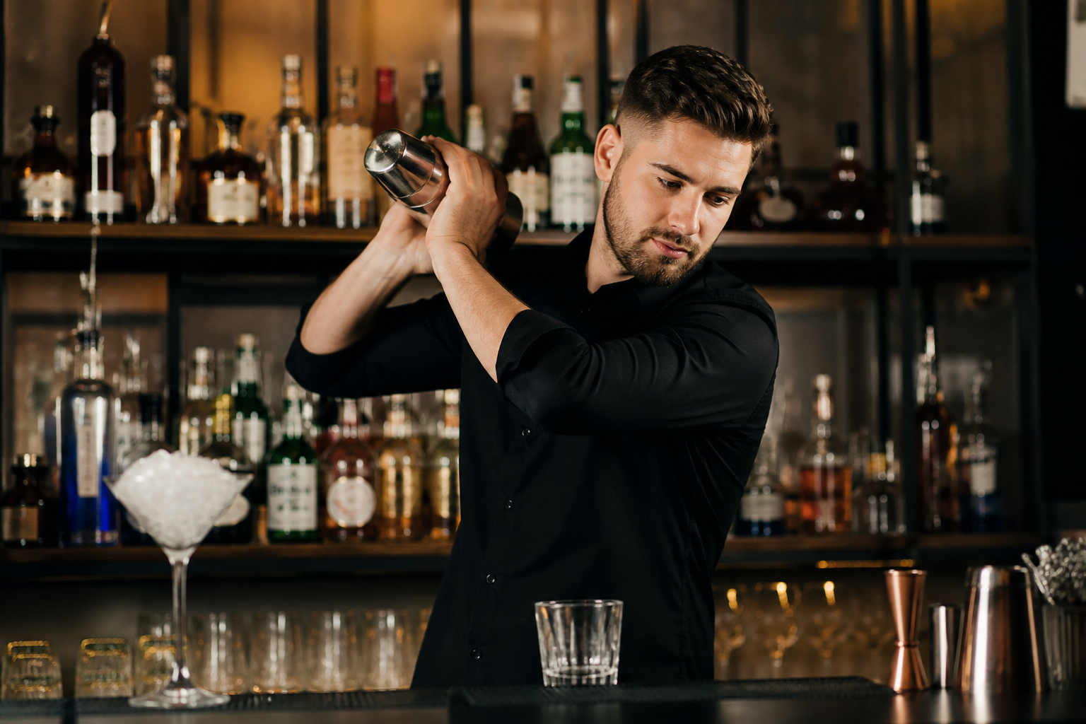 Students at the bar